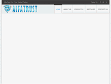 Tablet Screenshot of alfatrustco.com